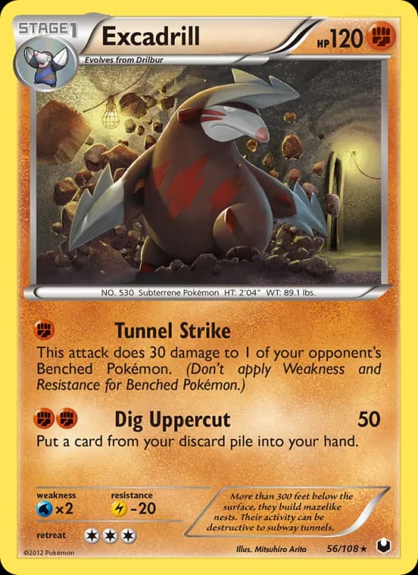 Excadrill — Dark Explorers, Rare