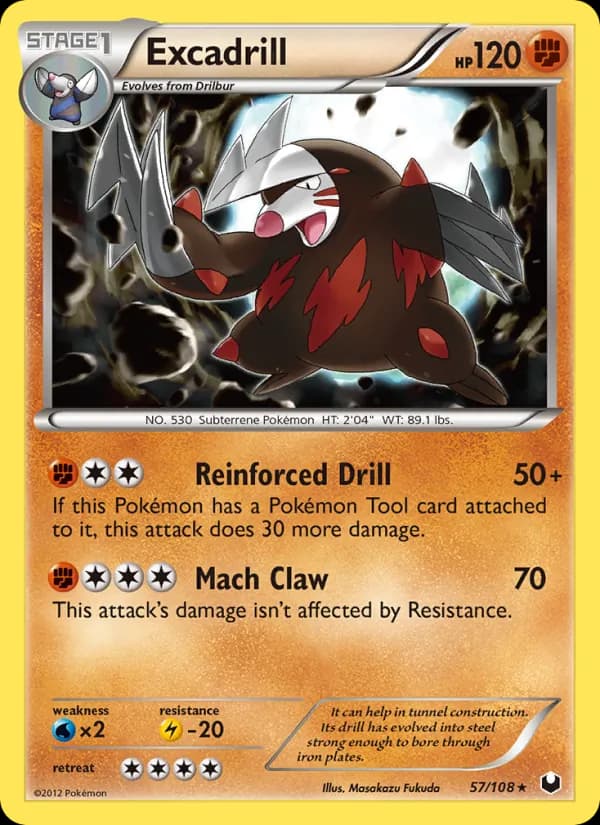 Excadrill — Dark Explorers, Rare