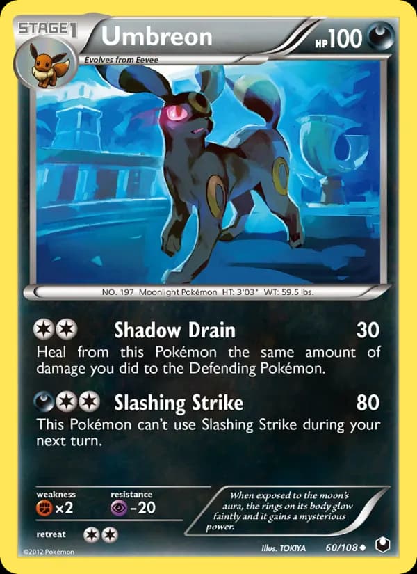 Umbreon — Dark Explorers, Uncommon