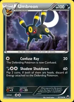 Umbreon — Dark Explorers — Uncommon