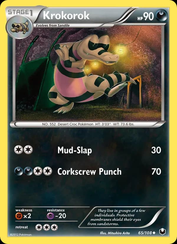 Krokorok — Dark Explorers, Uncommon