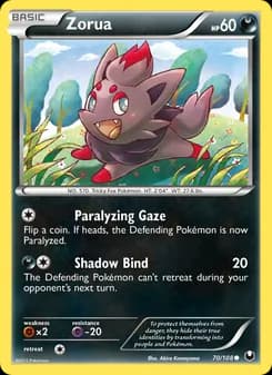Zorua — Dark Explorers — Common
