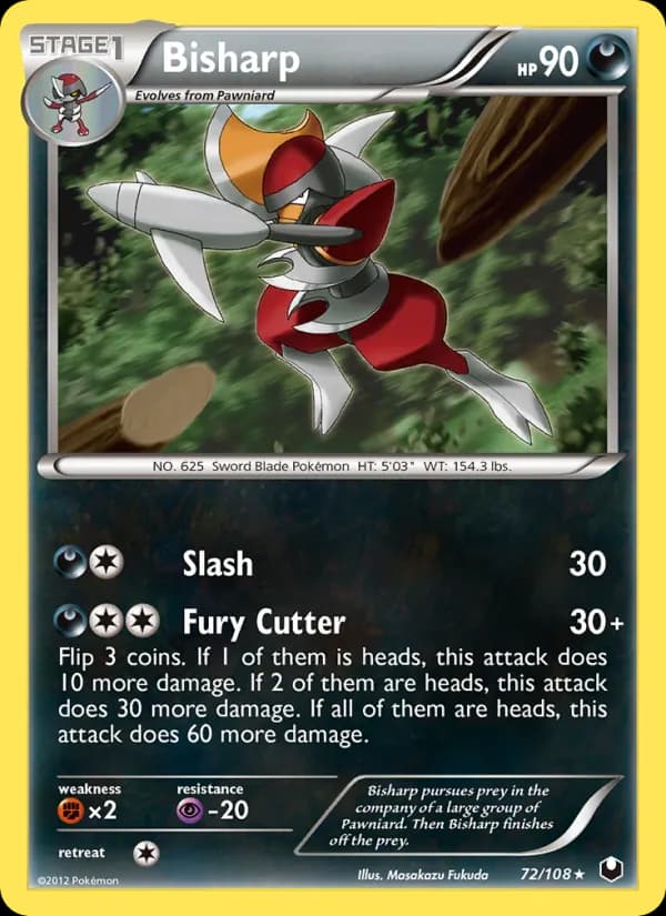 Bisharp — Dark Explorers, Rare