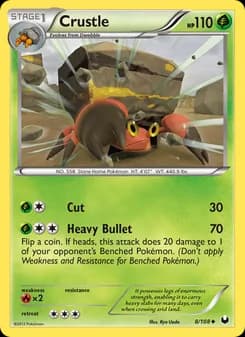 Crustle — Dark Explorers — Uncommon