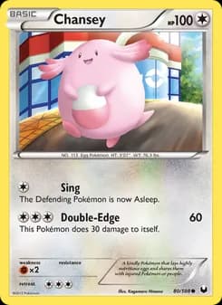 Chansey — Dark Explorers — Common