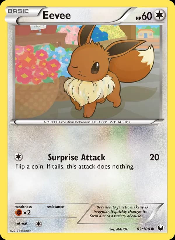 Eevee — Dark Explorers, Common