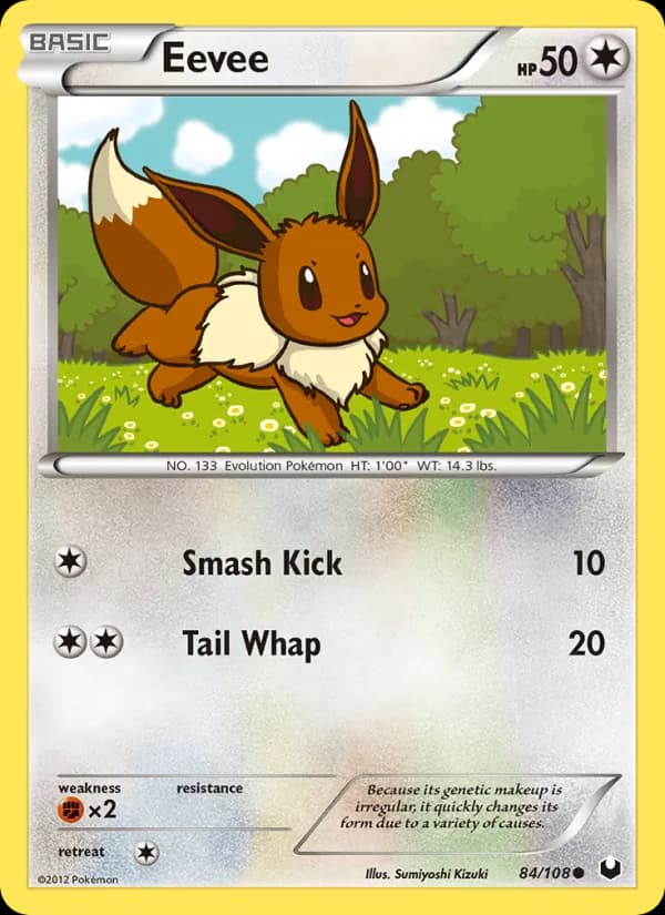 Eevee — Dark Explorers, Common
