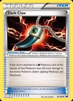 Dark Claw — Dark Explorers — Uncommon