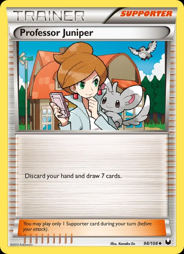Professor Juniper — Dark Explorers, Uncommon