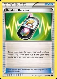 Random Receiver — Dark Explorers — Uncommon