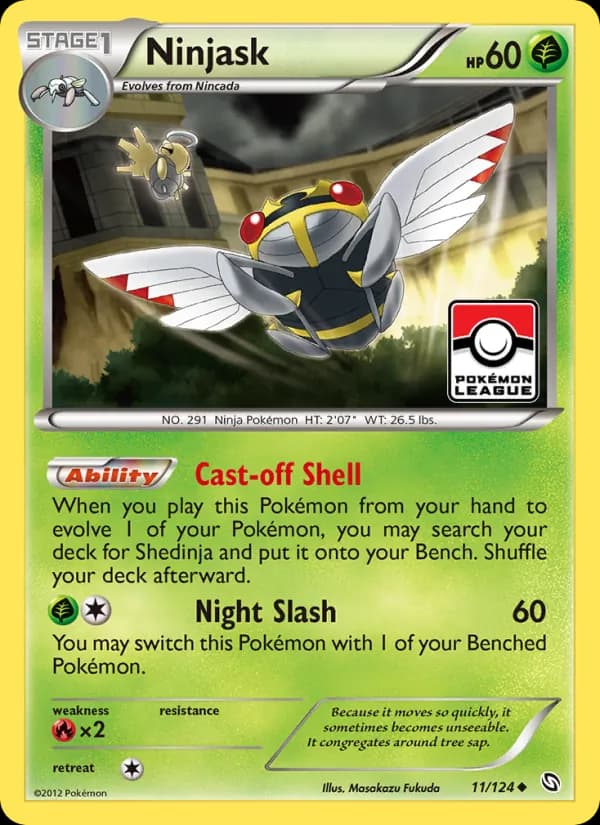 Ninjask — Dragons Exalted, Uncommon