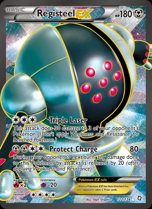 Registeel-EX — Dragons Exalted, Ultra Rare