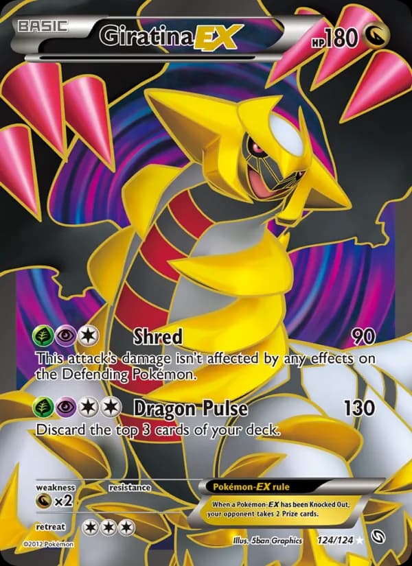 Giratina-EX — Dragons Exalted, Ultra Rare