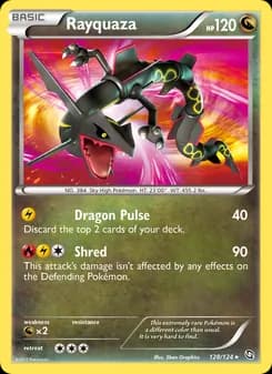 Rayquaza — Dragons Exalted — Secret Rare