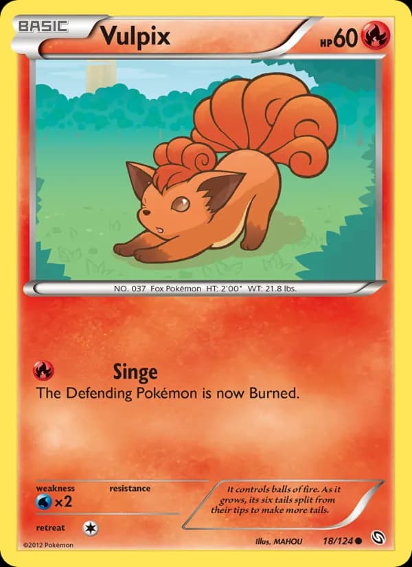 Vulpix — Dragons Exalted, Common