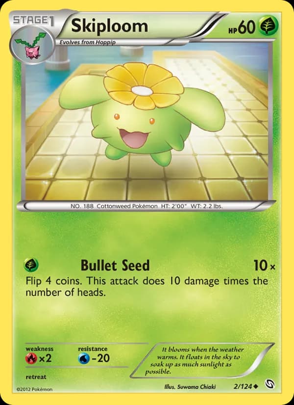 Skiploom — Dragons Exalted, Uncommon