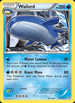 Wailord — Dragons Exalted — Rare