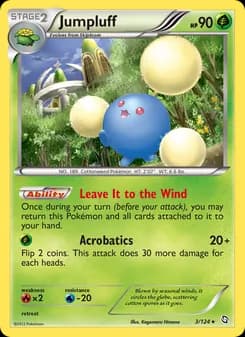 Jumpluff — Dragons Exalted — Rare