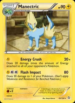 Manectric — Dragons Exalted — Rare