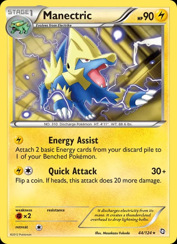 Manectric — Dragons Exalted, Rare