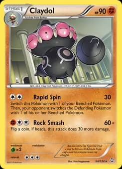 Claydol — Dragons Exalted — Rare