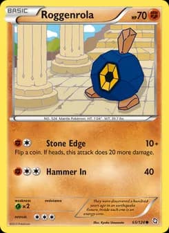 Roggenrola — Dragons Exalted — Common