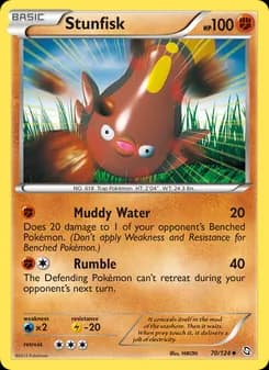 Stunfisk — Dragons Exalted — Uncommon