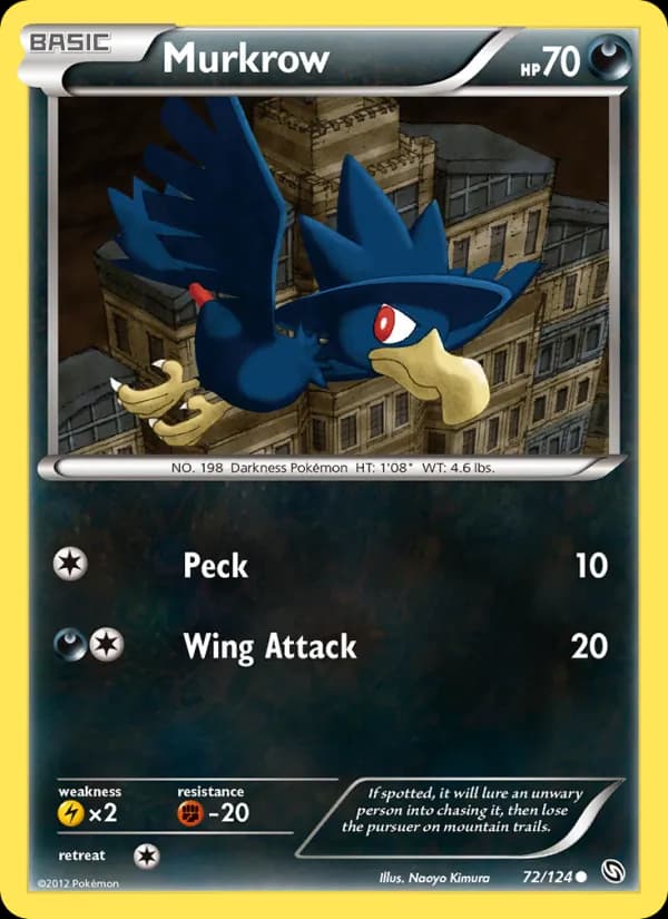 Murkrow — Dragons Exalted, Common