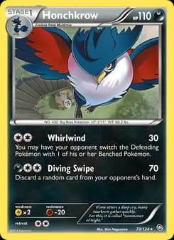 Honchkrow — Dragons Exalted — Rare