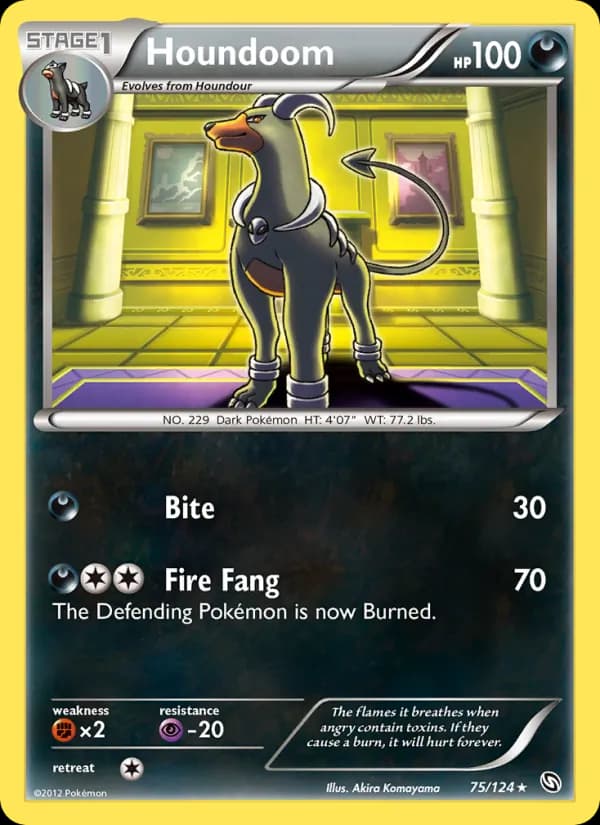 Houndoom — Dragons Exalted, Rare