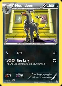 Houndoom — Dragons Exalted — Rare