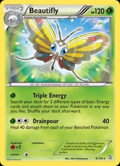 Beautifly — Dragons Exalted — Rare
