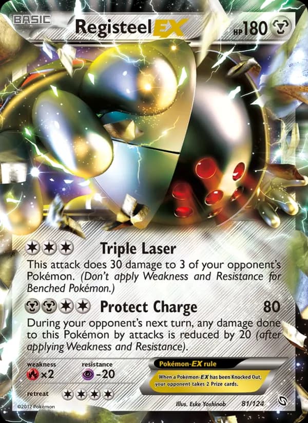 Registeel-EX — Dragons Exalted, Rare