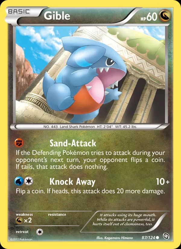 Gible — Dragons Exalted, Common
