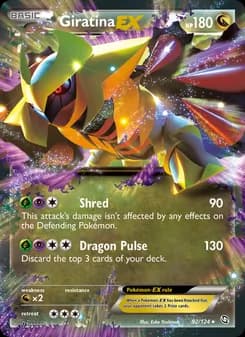 Giratina-EX — Dragons Exalted — Rare