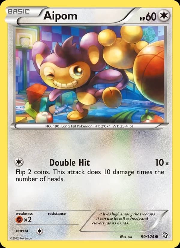 Aipom — Dragons Exalted, Common