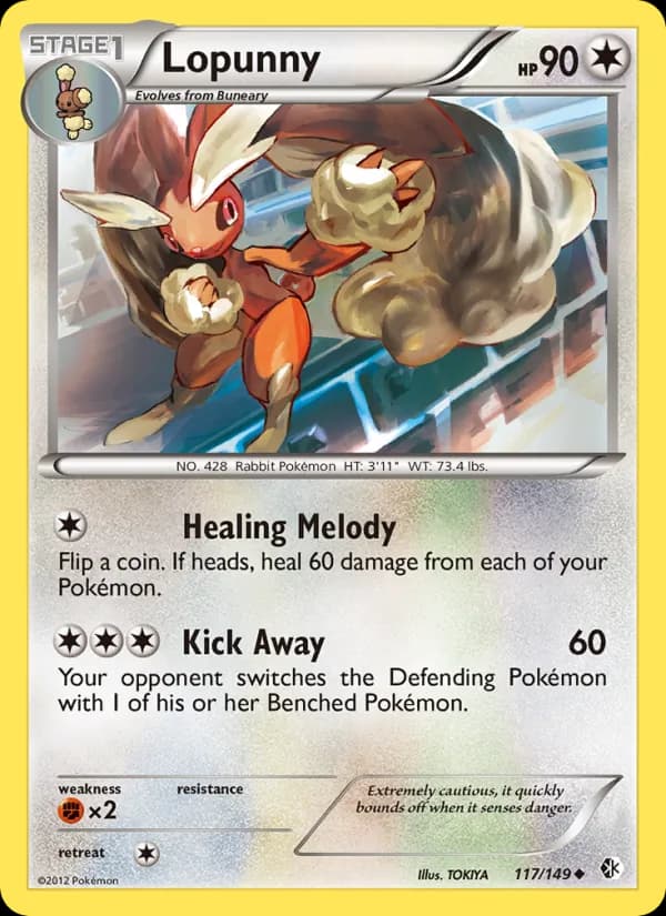Lopunny — Boundaries Crossed, Uncommon