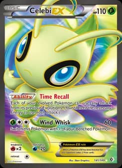 Celebi-EX — Boundaries Crossed — Ultra Rare