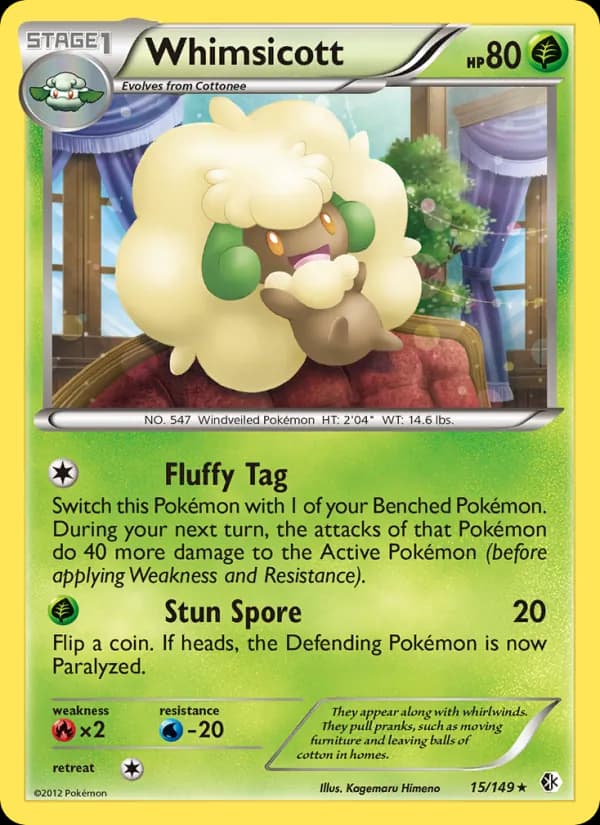 Whimsicott — Boundaries Crossed, Rare