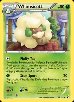 Whimsicott — Boundaries Crossed — Rare