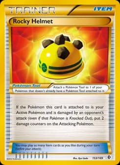Rocky Helmet — Boundaries Crossed — Secret Rare