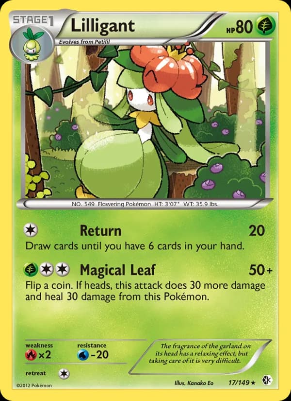 Lilligant — Boundaries Crossed, Rare