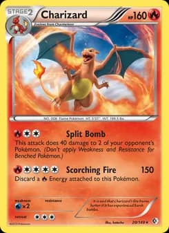 Charizard — Boundaries Crossed — Rare