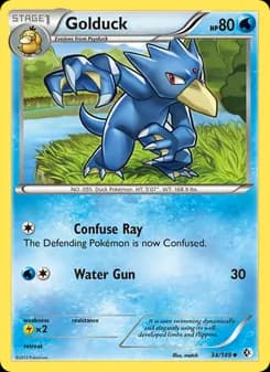 Golduck — Boundaries Crossed — Uncommon