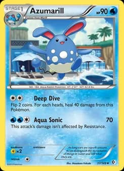 Azumarill — Boundaries Crossed — Uncommon