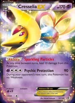 Cresselia-EX — Boundaries Crossed — Rare