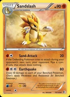 Sandslash — Boundaries Crossed — Uncommon