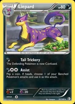 Liepard — Boundaries Crossed — Rare