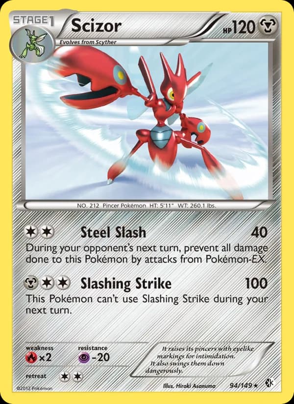 Scizor — Boundaries Crossed, Rare