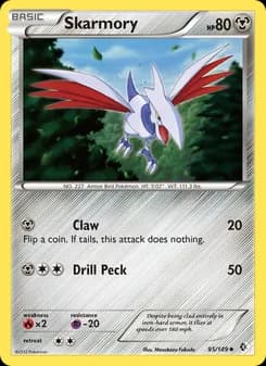 Skarmory — Boundaries Crossed — Uncommon